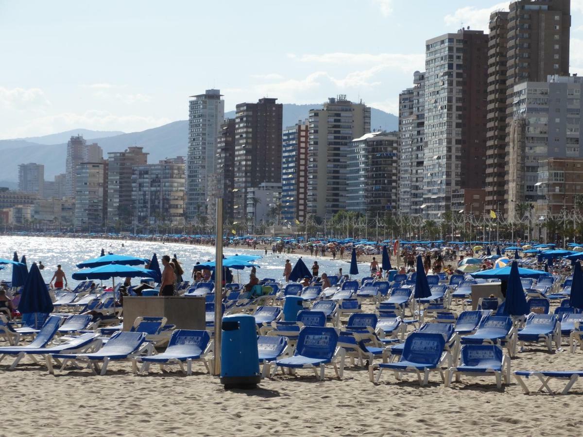 Apartment 2 Bedrooms, 250M Levante Beach Benidorm Exterior photo